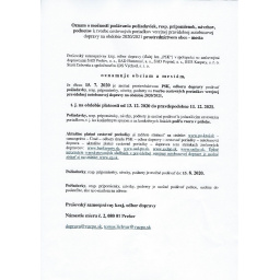 Pozvánka na zasadnutie obecného zastupiteľstva