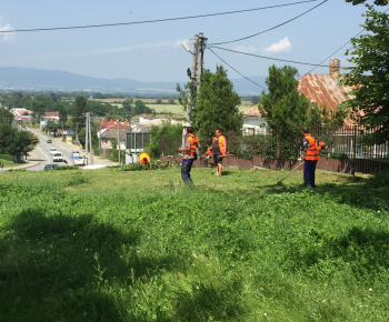 Aktivačné práce v obci Trhovište 2016